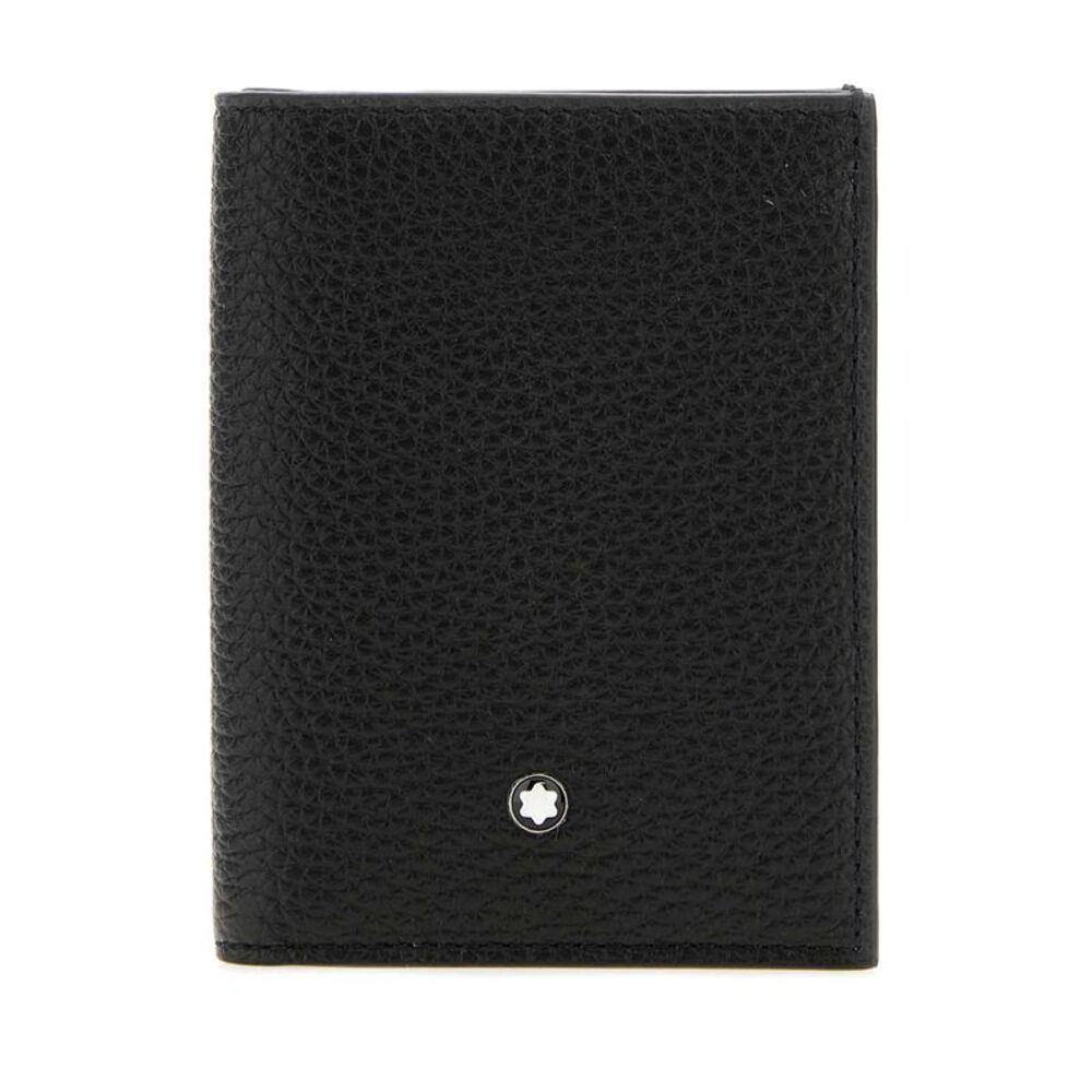 Montblanc Men Black Leather Wallet